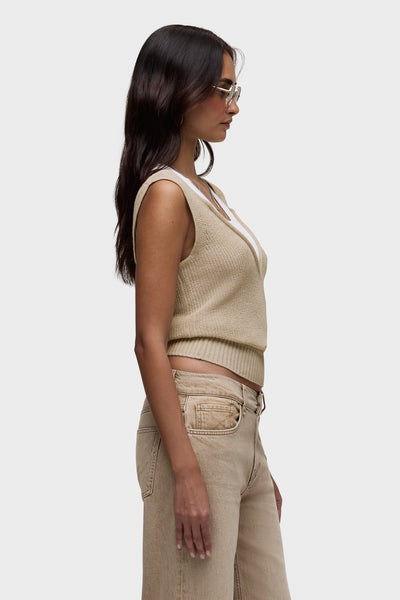Layered Sweater Tank