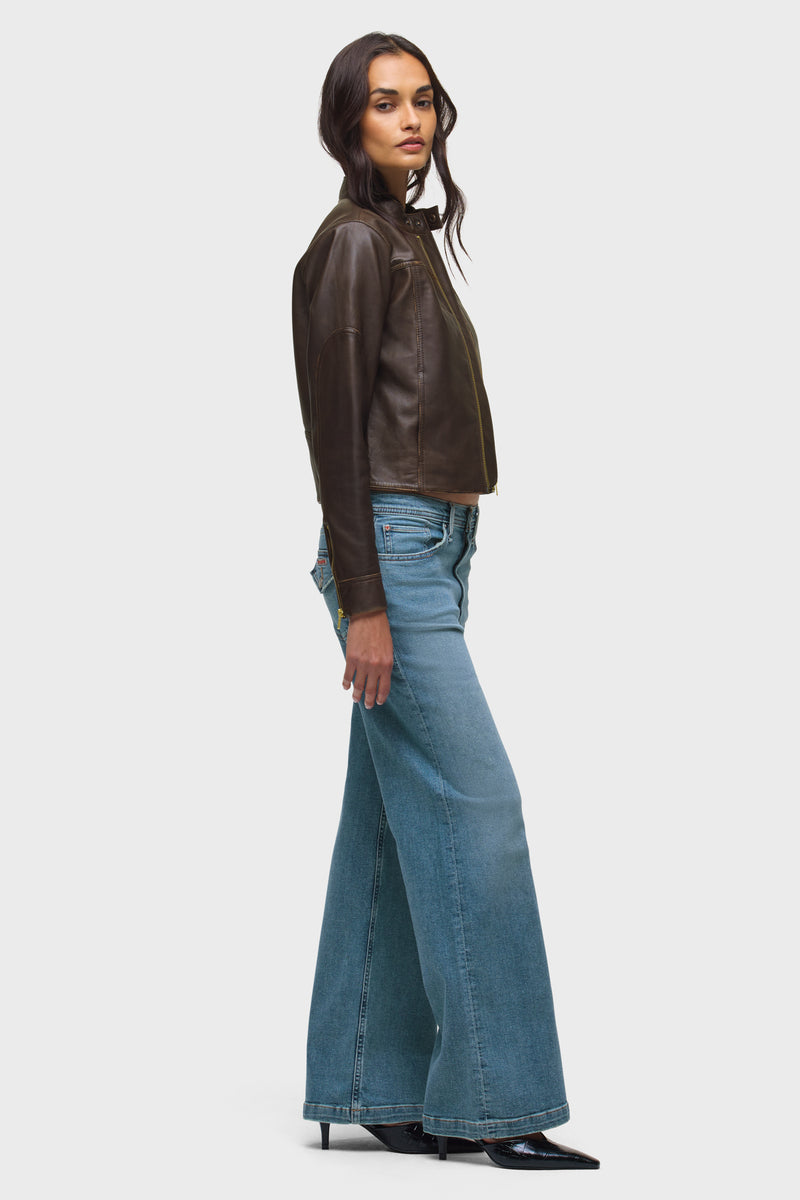 Leather Moto Jacket