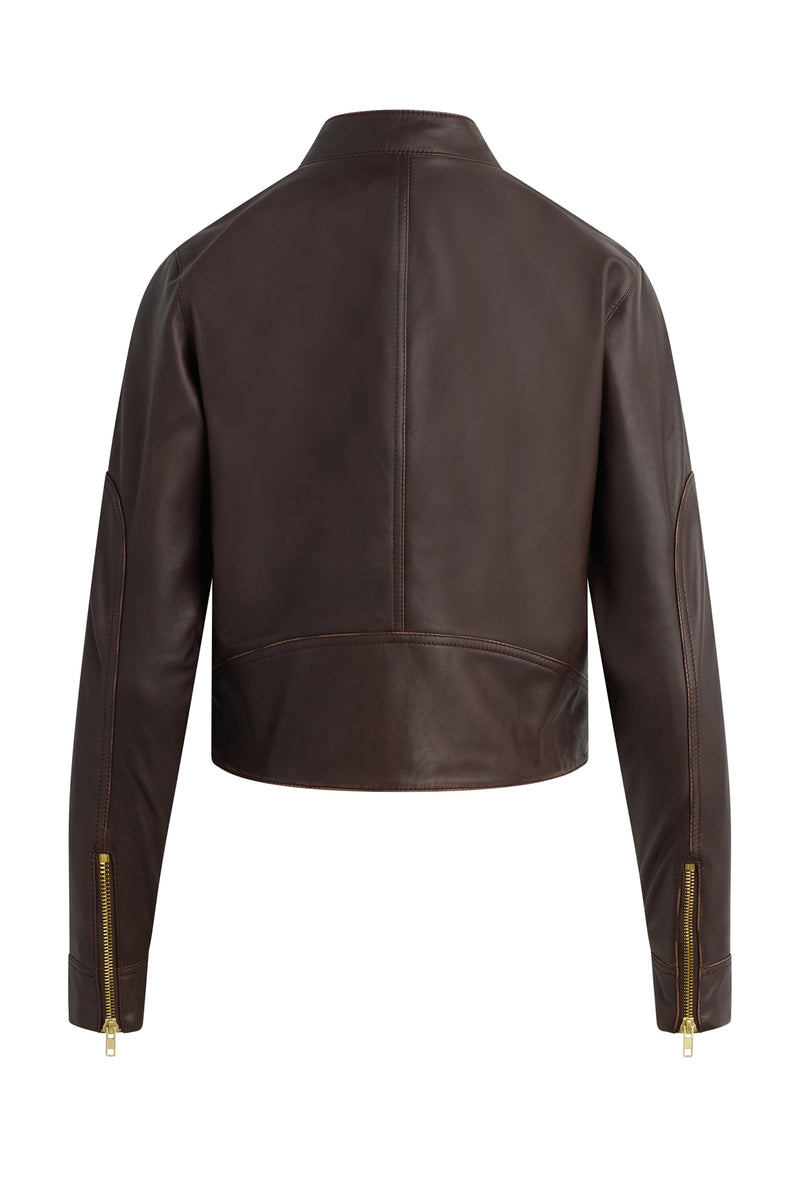 Leather Moto Jacket