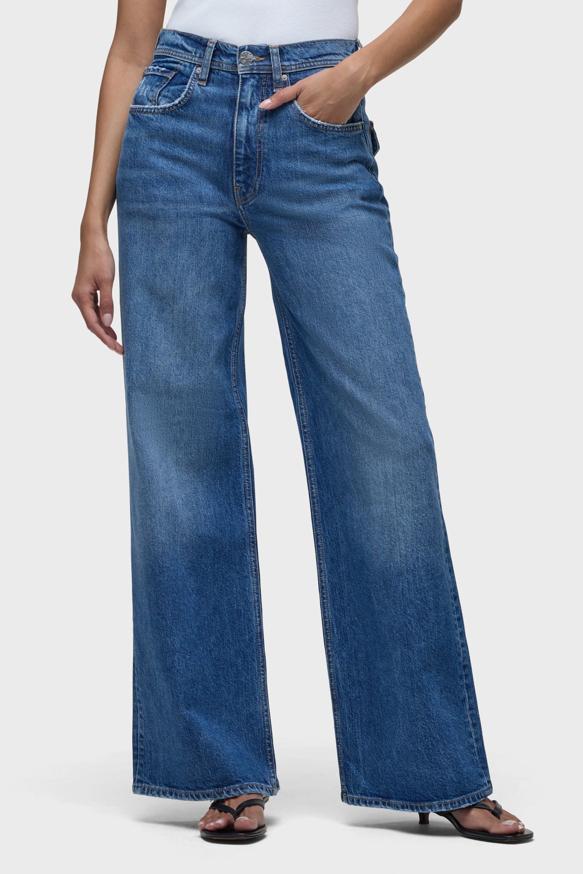 Jodie Flap Pocket Loose Wide Leg