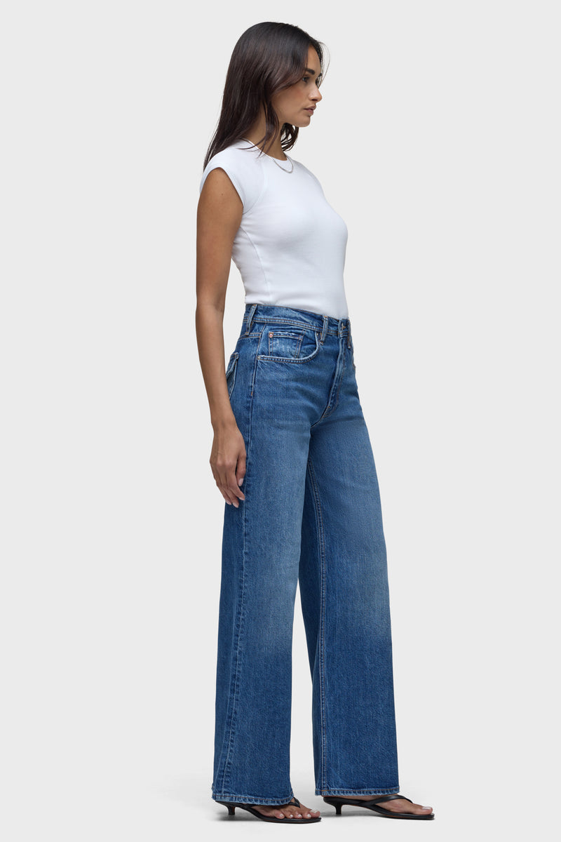 Jodie Flap Pocket Loose Wide Leg