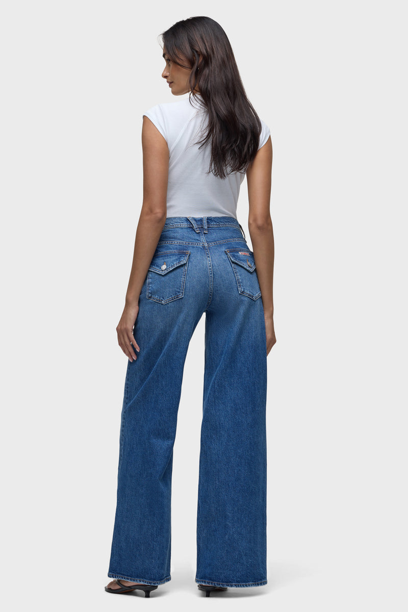 Jodie Flap Pocket Loose Wide Leg