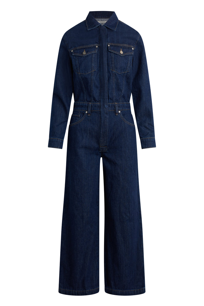 Wide Leg Crop Jumpsuit