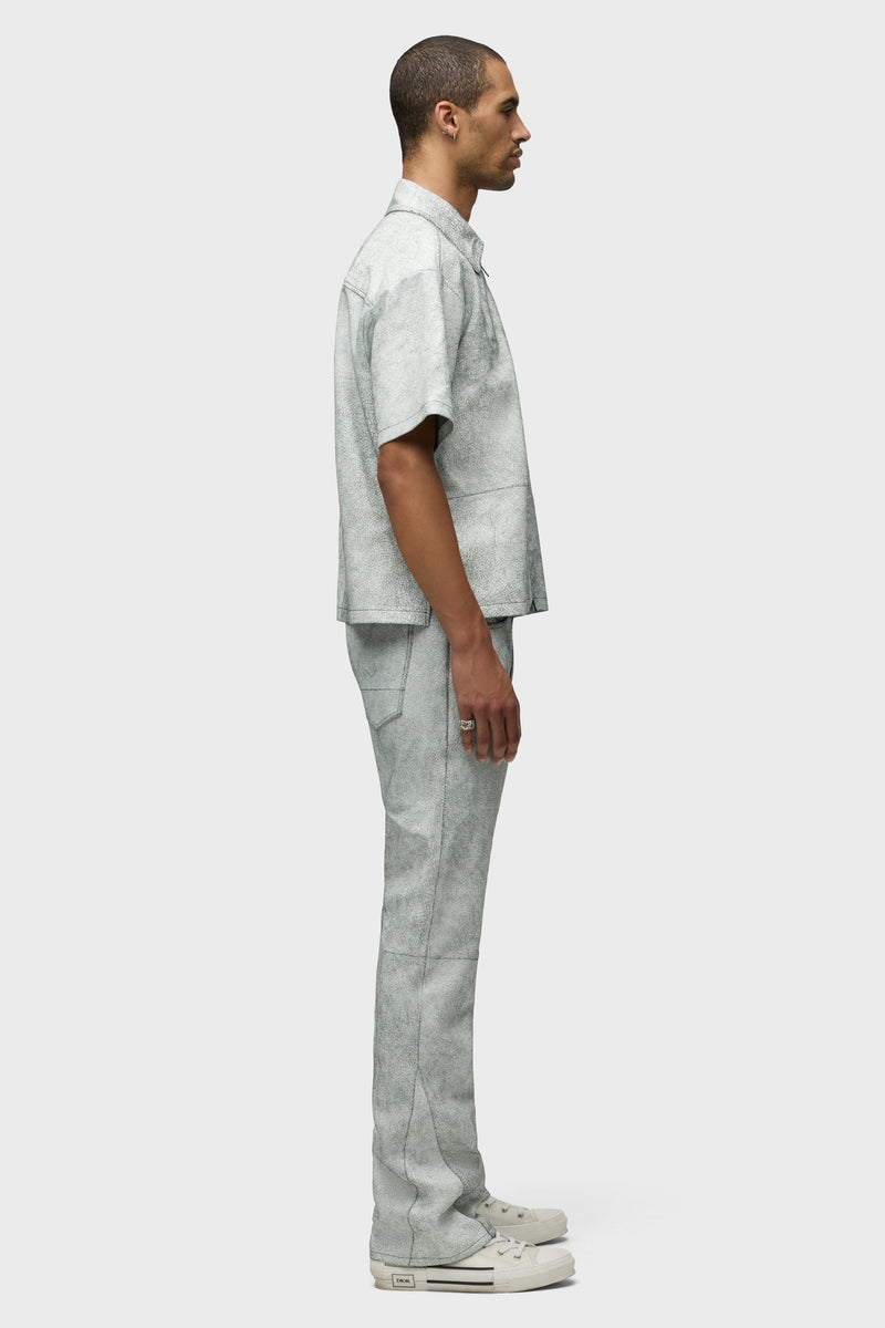Walker Kick Flare Leather Pant