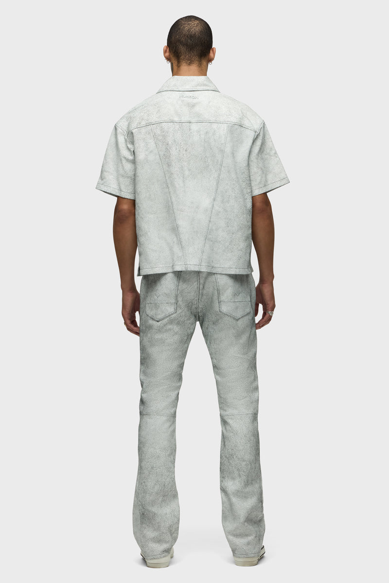 Walker Kick Flare Leather Pant