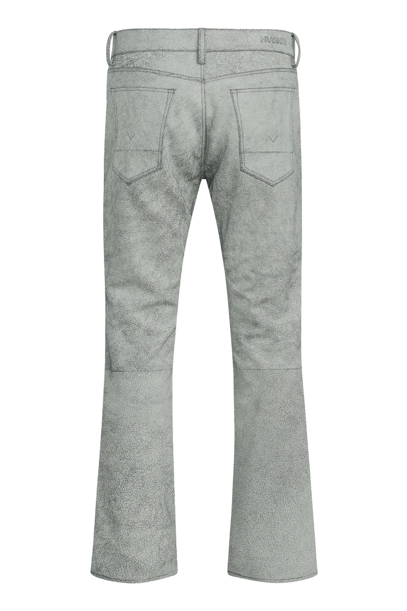 Walker Kick Flare Leather Pant