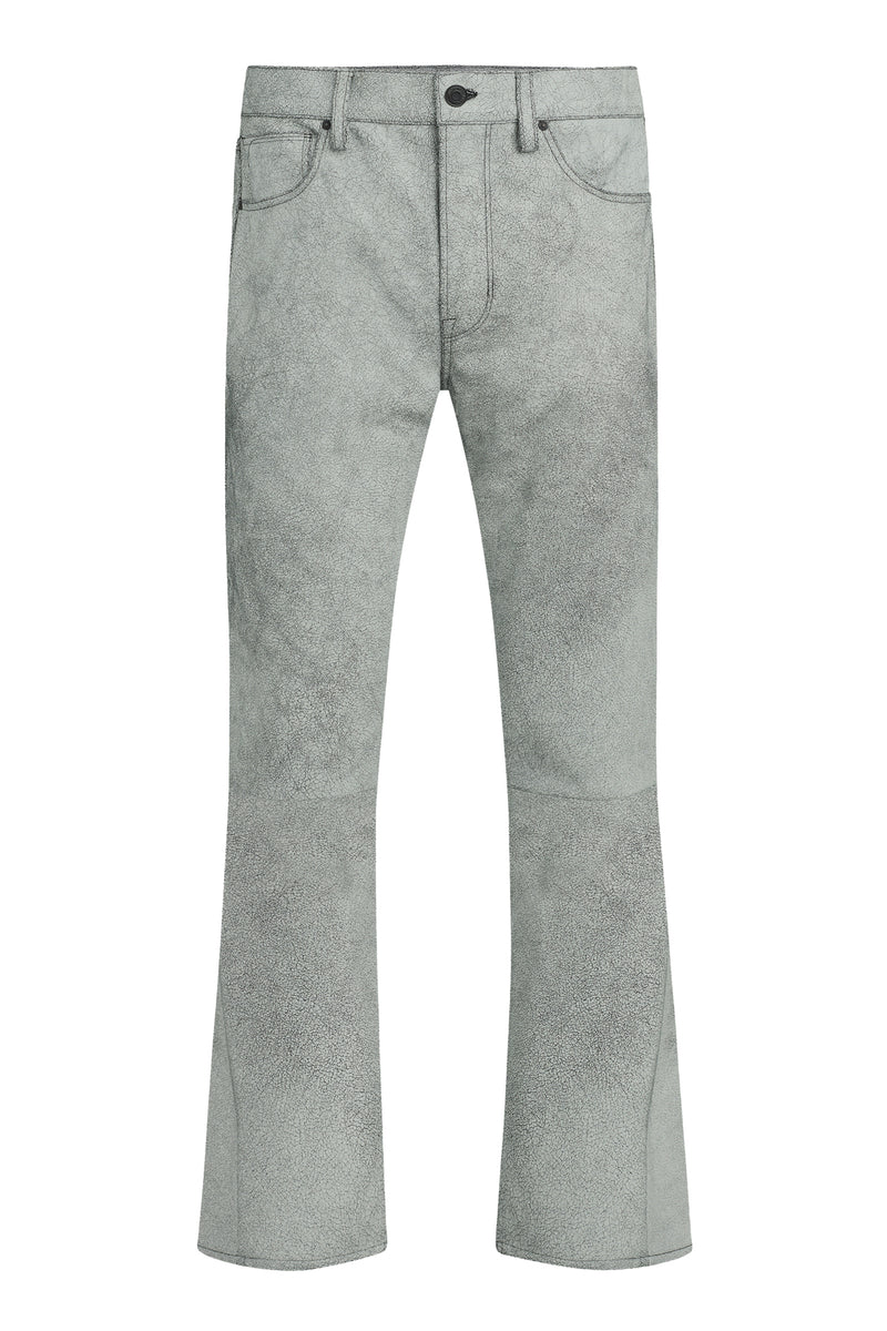 Walker Kick Flare Leather Pant