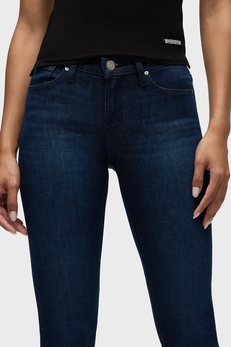 Hudson Women's Barbara High Rise Super Skinny Ankle Jeans - Stretch Denim With 10" Rise