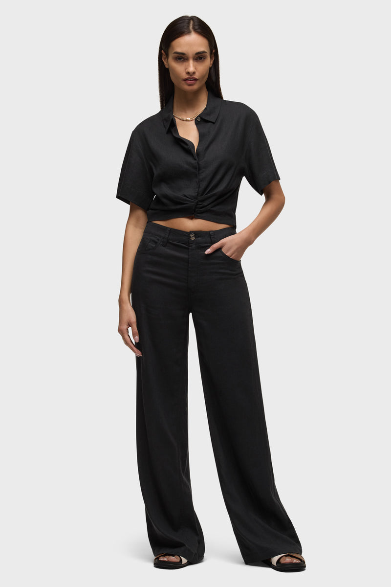 Jodie High Rise Loose Fit Wide Leg Jean