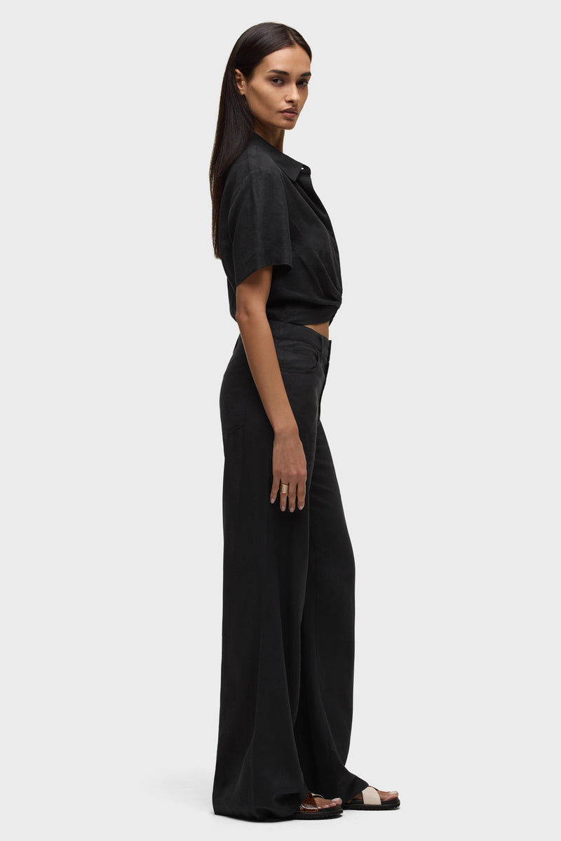 Jodie High Rise Loose Fit Wide Leg Jean