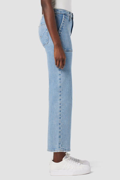 Rosie High-Rise Wide Leg Cargo Jean