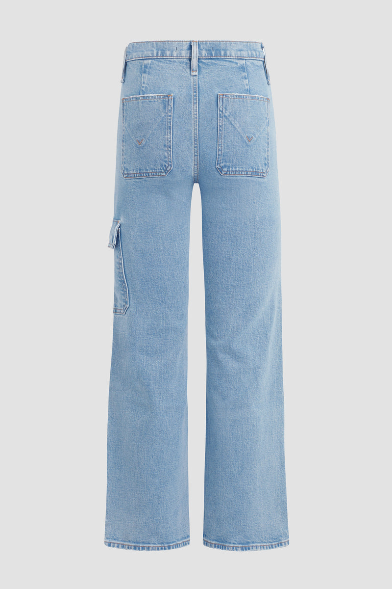 Rosie High-Rise Wide Leg Cargo Jean