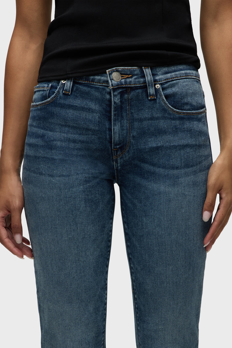 Nico Mid-Rise Straight Ankle Jean