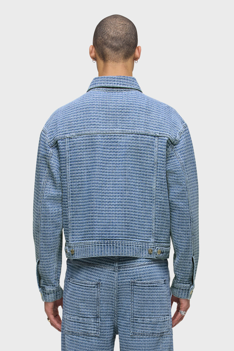 Jacquard Trucker Jacket