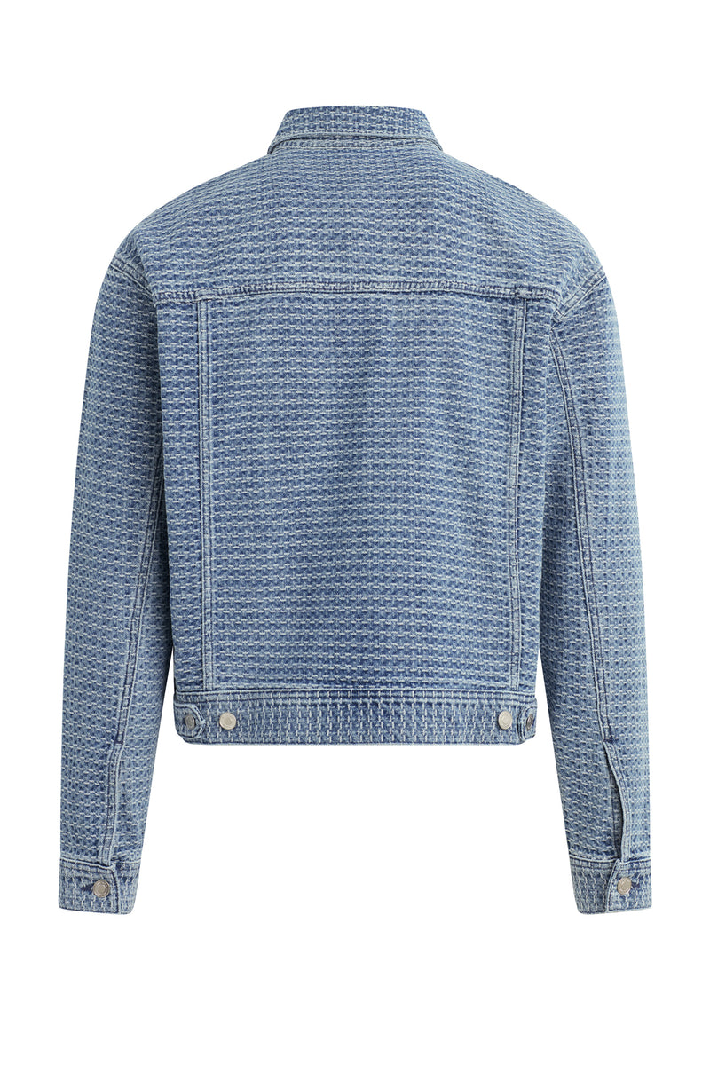 Jacquard Trucker Jacket