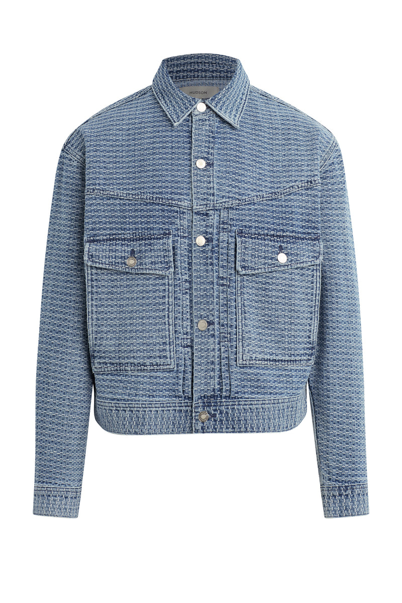 Jacquard Trucker Jacket