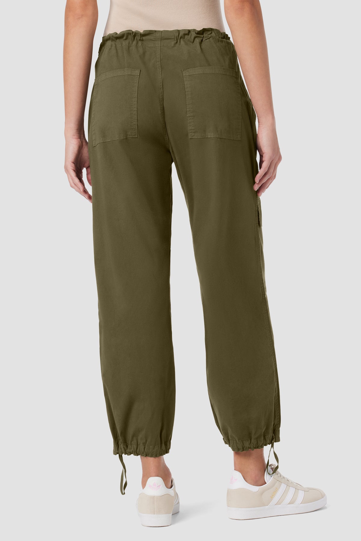 Drawstring Cargo Parachute Pant Premium Italian Fabric