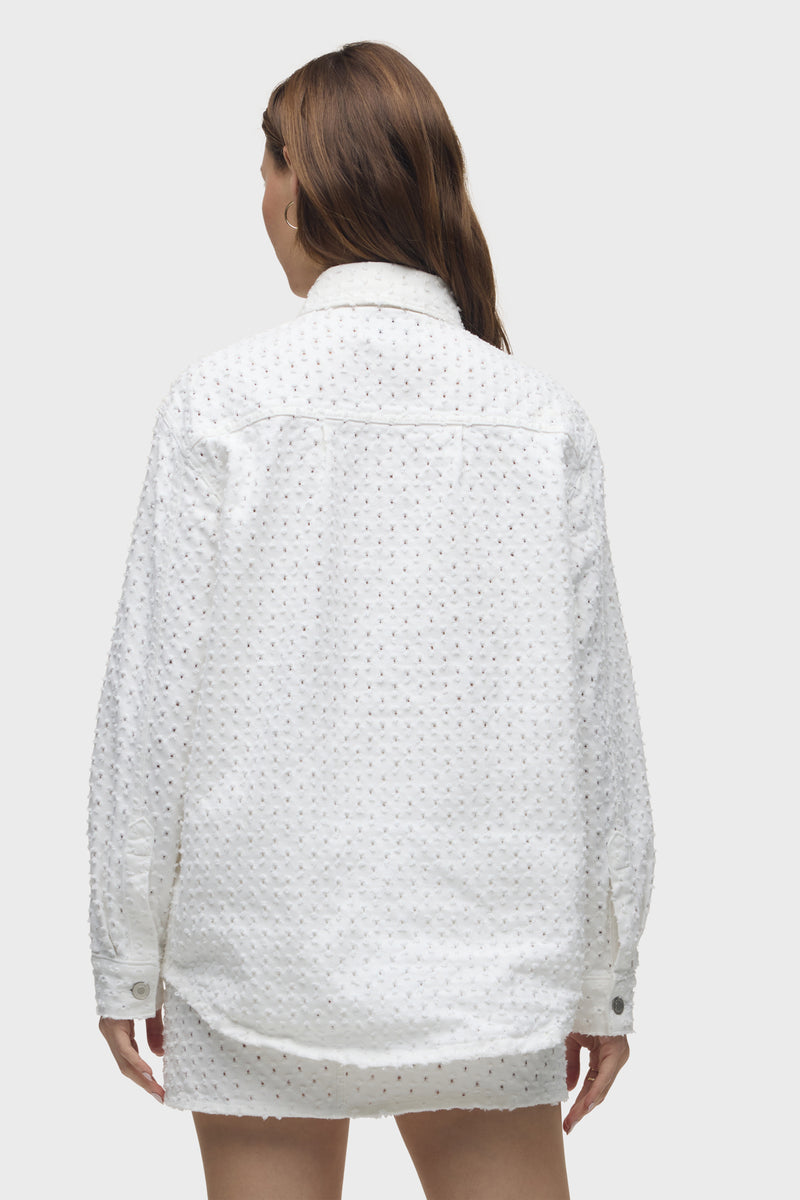 Tattered Shacket