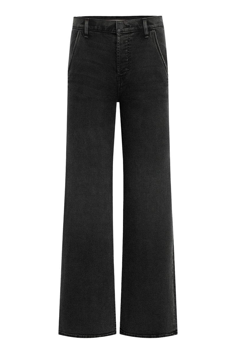 Rosie High-Rise Trouser Wide Leg Ankle Jean