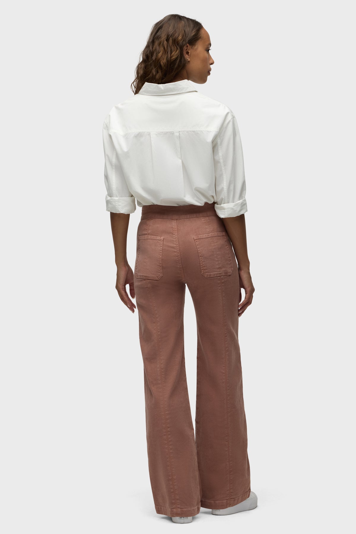 【Eaphi】MIX KNIT & LACE HEM BUTTON PANTS Eaphi】MIX KNIT & LACE HEM BUTTON PANTS pants