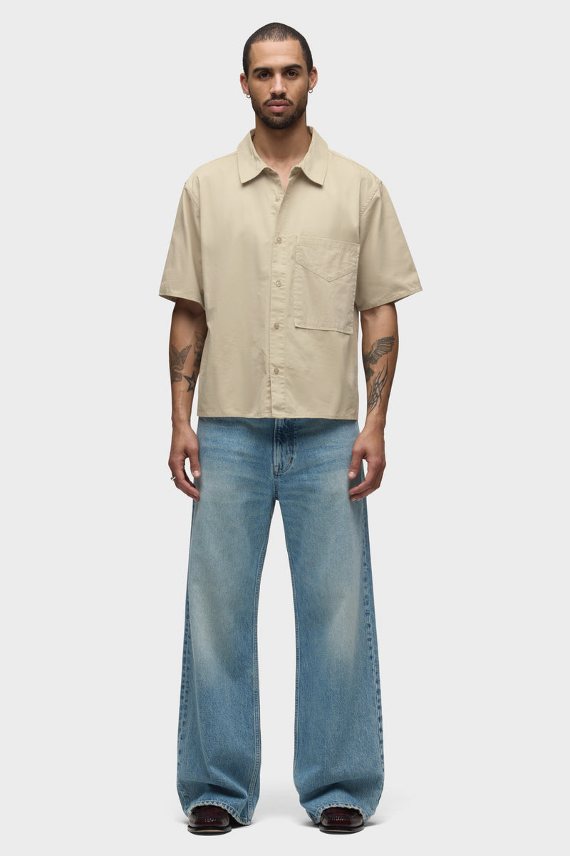 Rex Short Sleeve Shirt | Premium Italian Fabric | Hudson Jeans