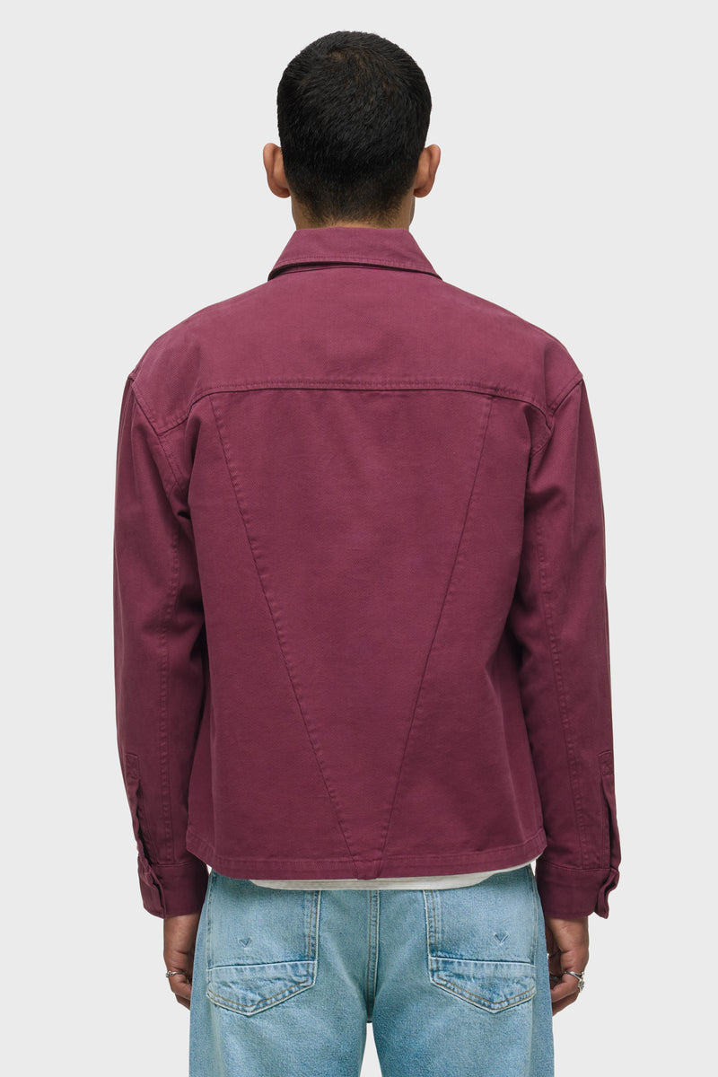 Relaxed Long Sleeve Overshirt
