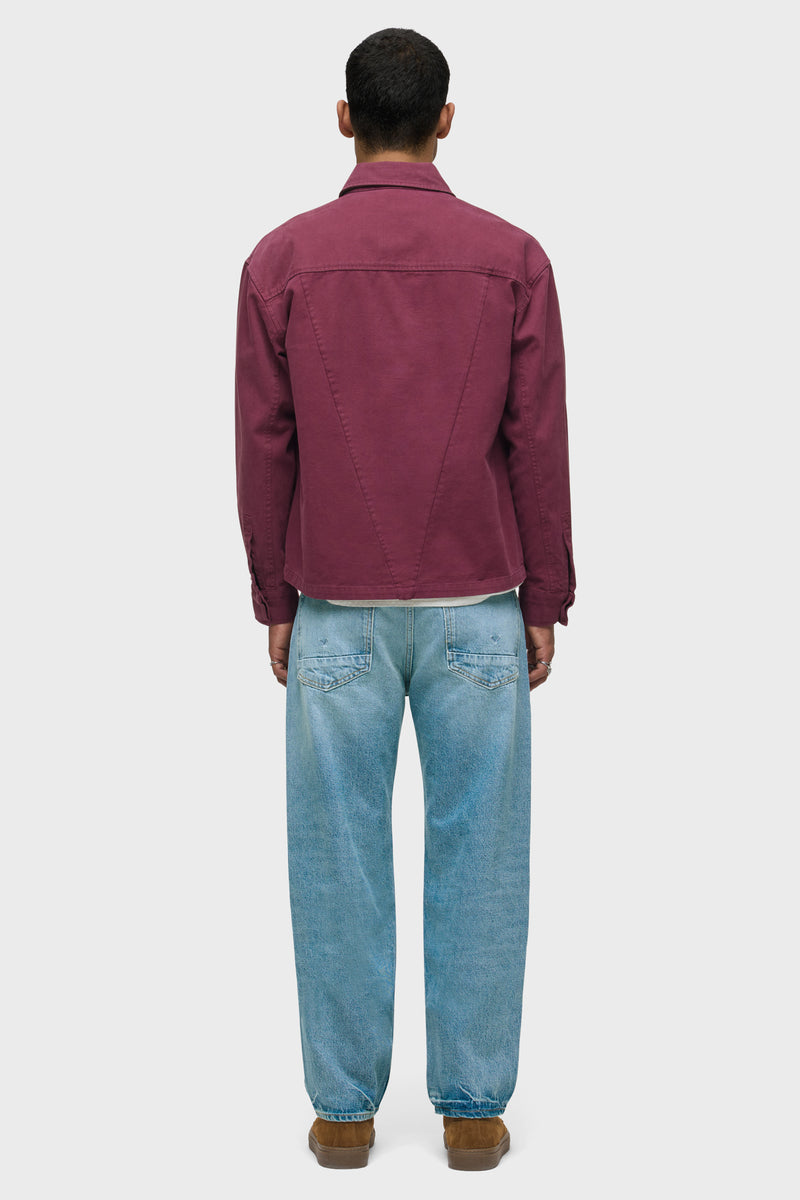 Relaxed Long Sleeve Overshirt