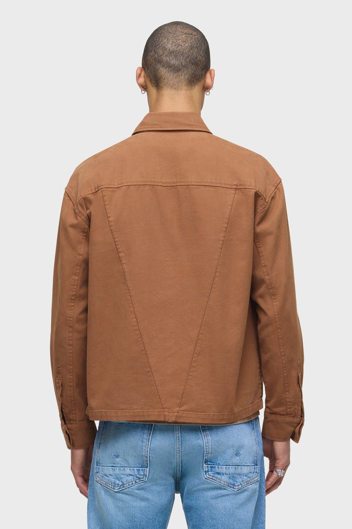 Relaxed Long Sleeve Overshirt