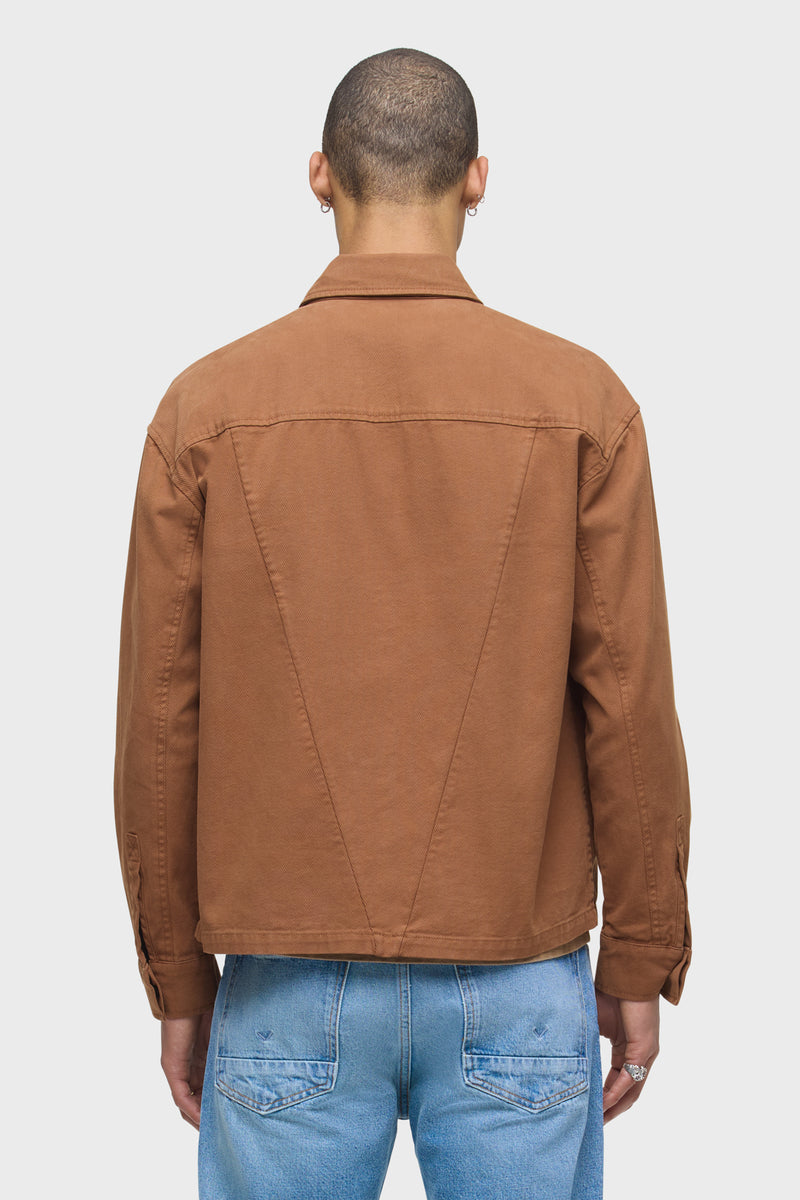 Relaxed Long Sleeve Overshirt