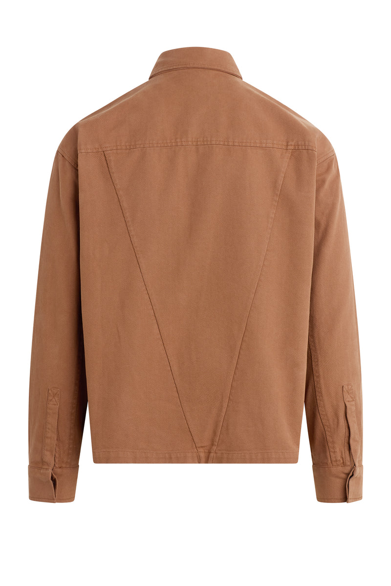 Relaxed Long Sleeve Overshirt