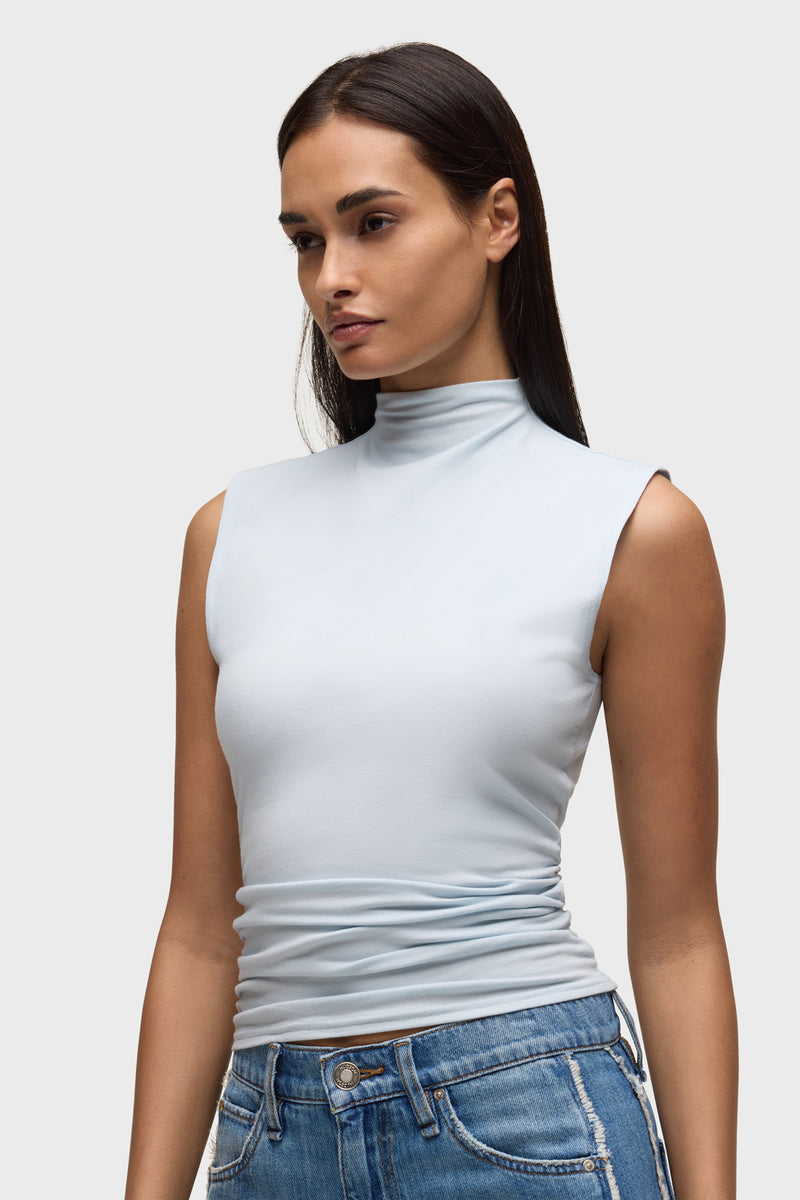 Tank With Side Seam Ruching