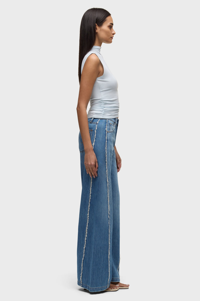 Tank With Side Seam Ruching