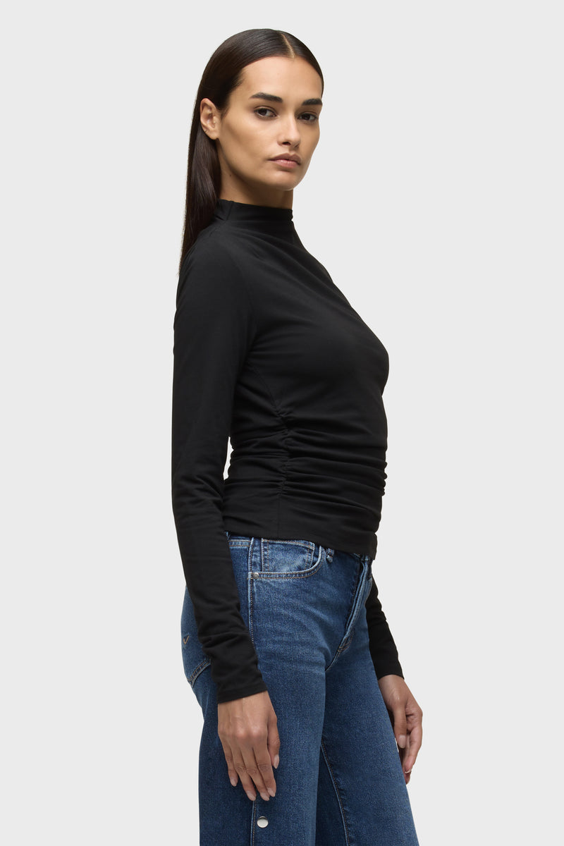 Mock Neck Long Sleeve
