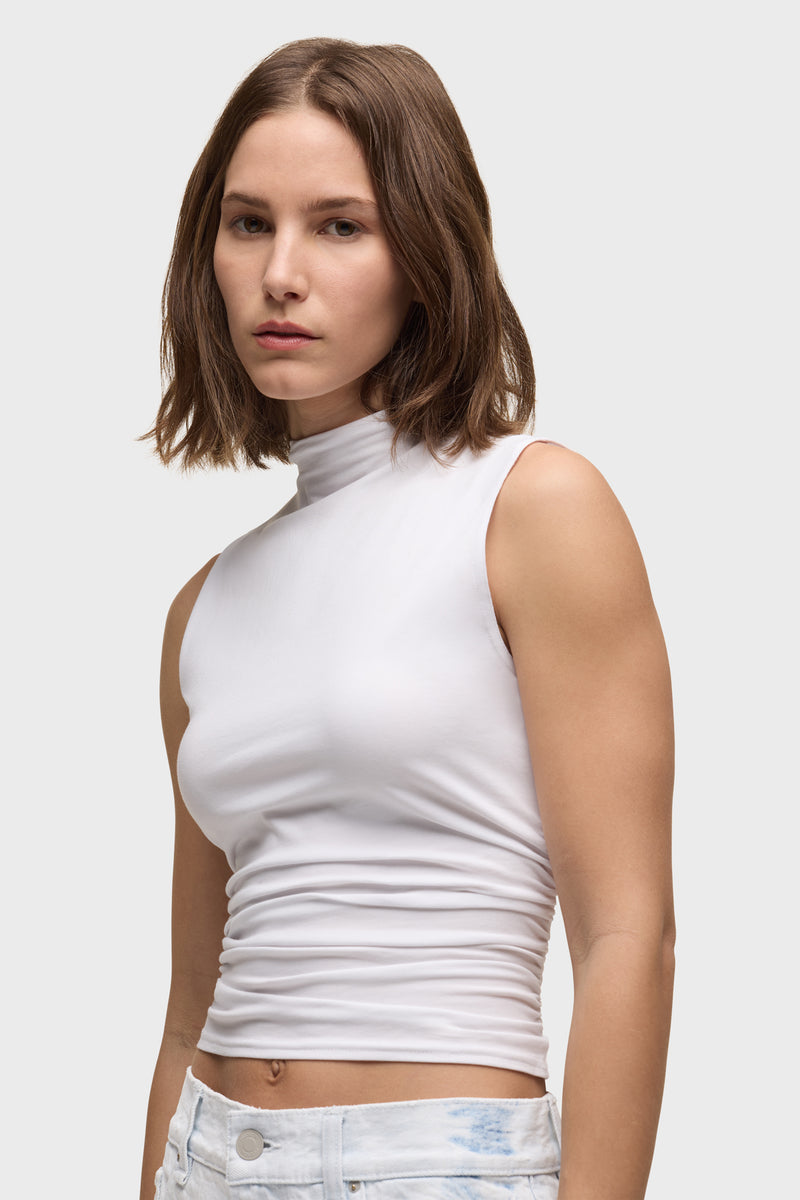 Tank With Side Seam Ruching