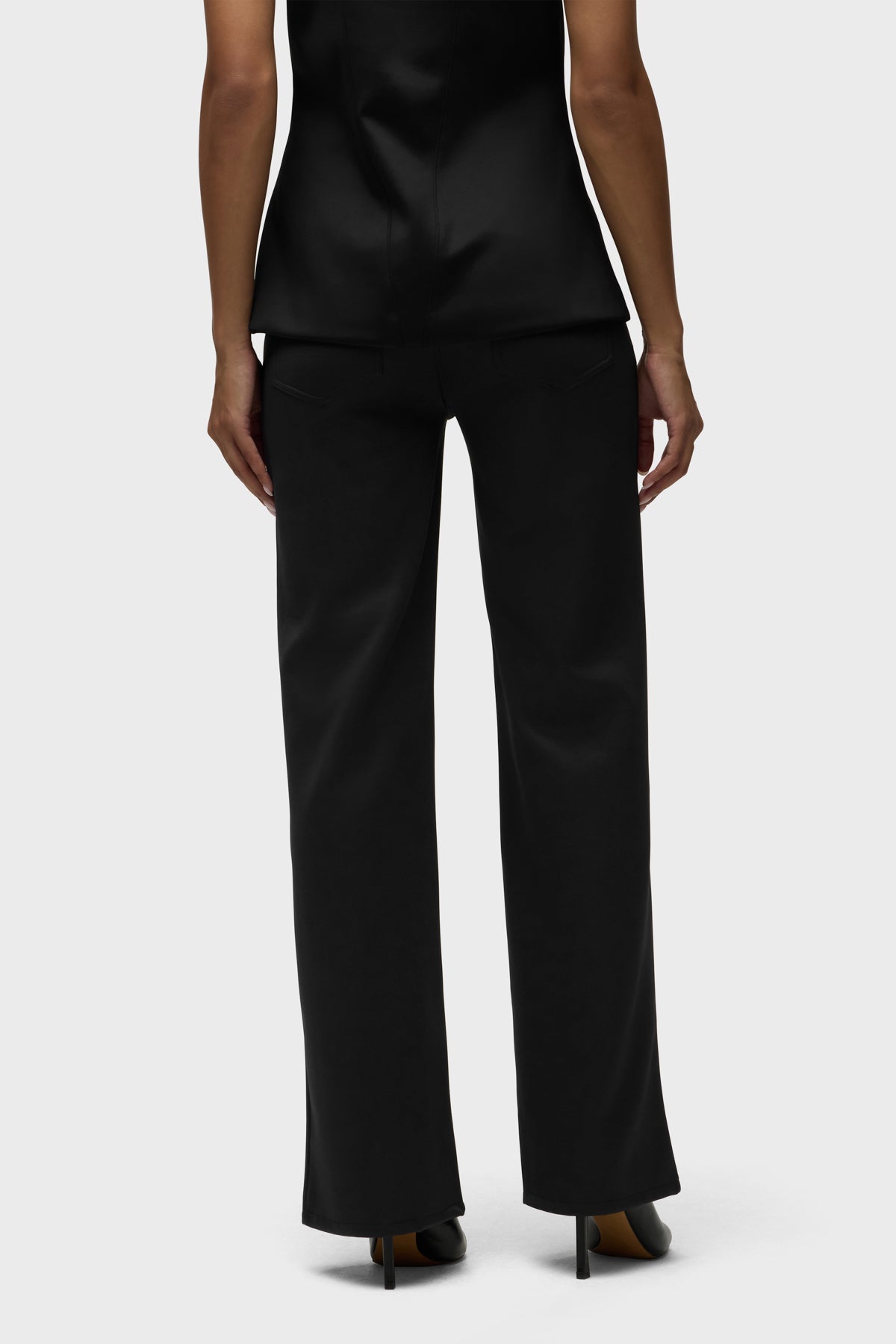 Rosalie High-Rise Wide Leg Jean | Premium Italian Fabric