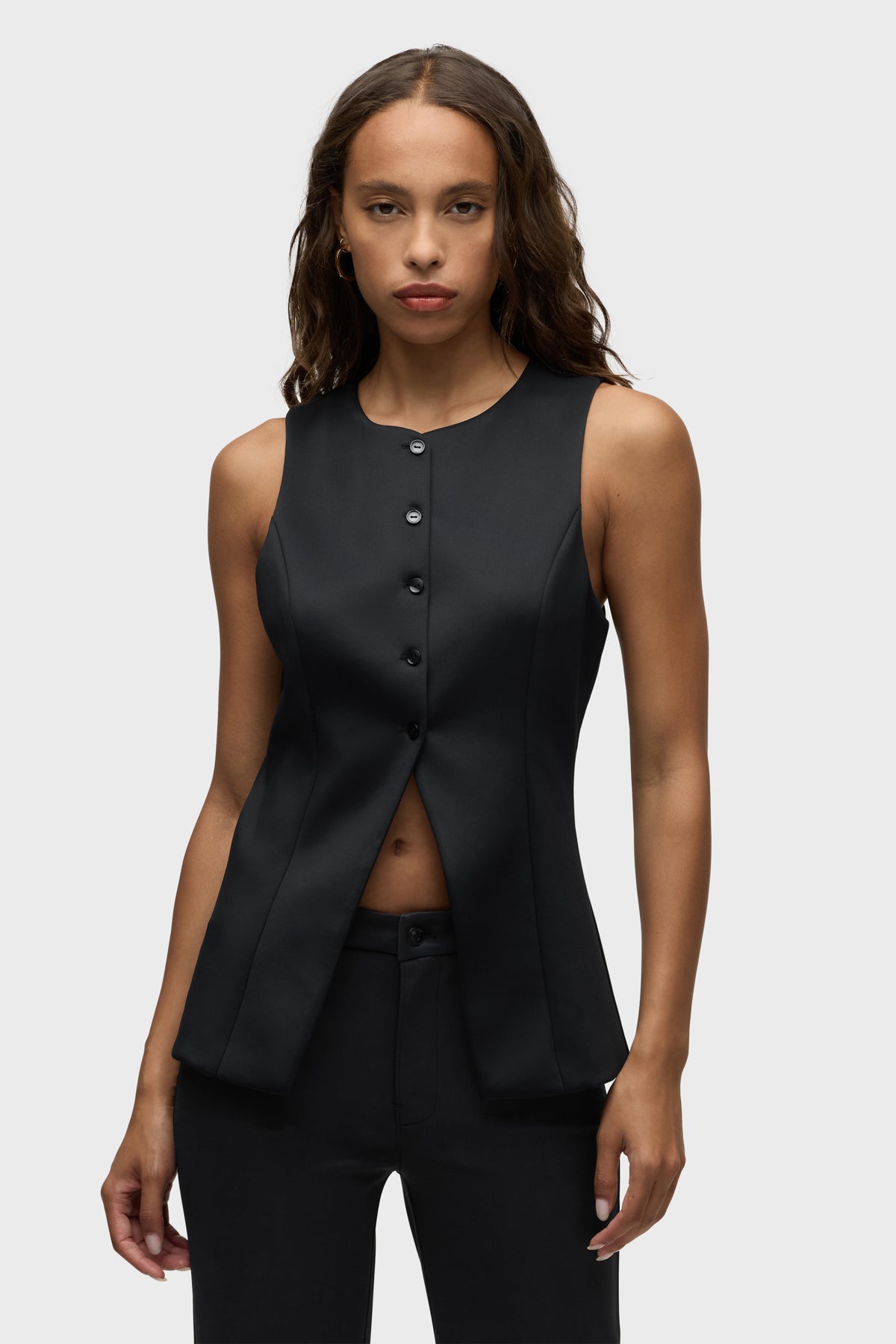 Tuxedo vest black new arrivals