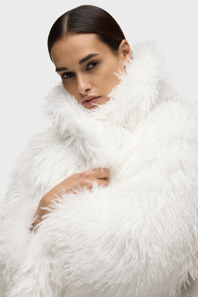 Mongauxlian Cropped Coat