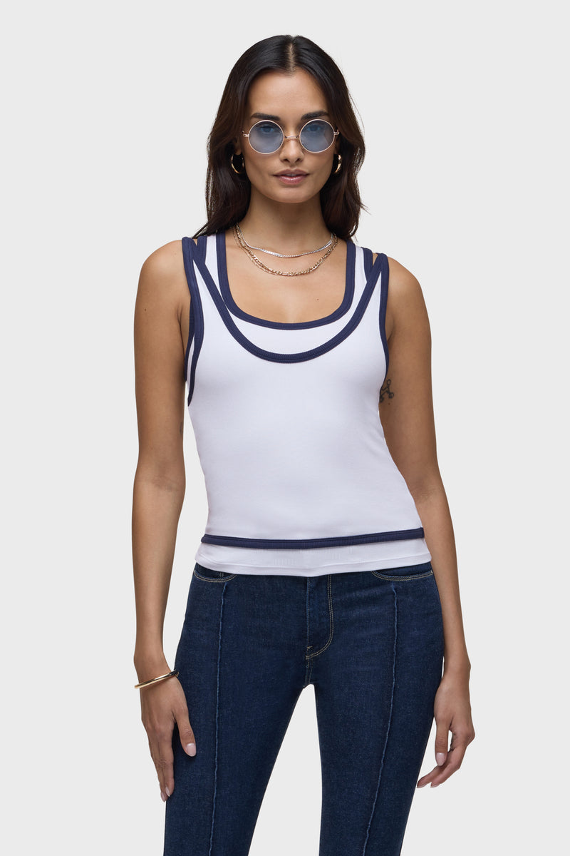 Layered Tank Top | Hudson Jeans