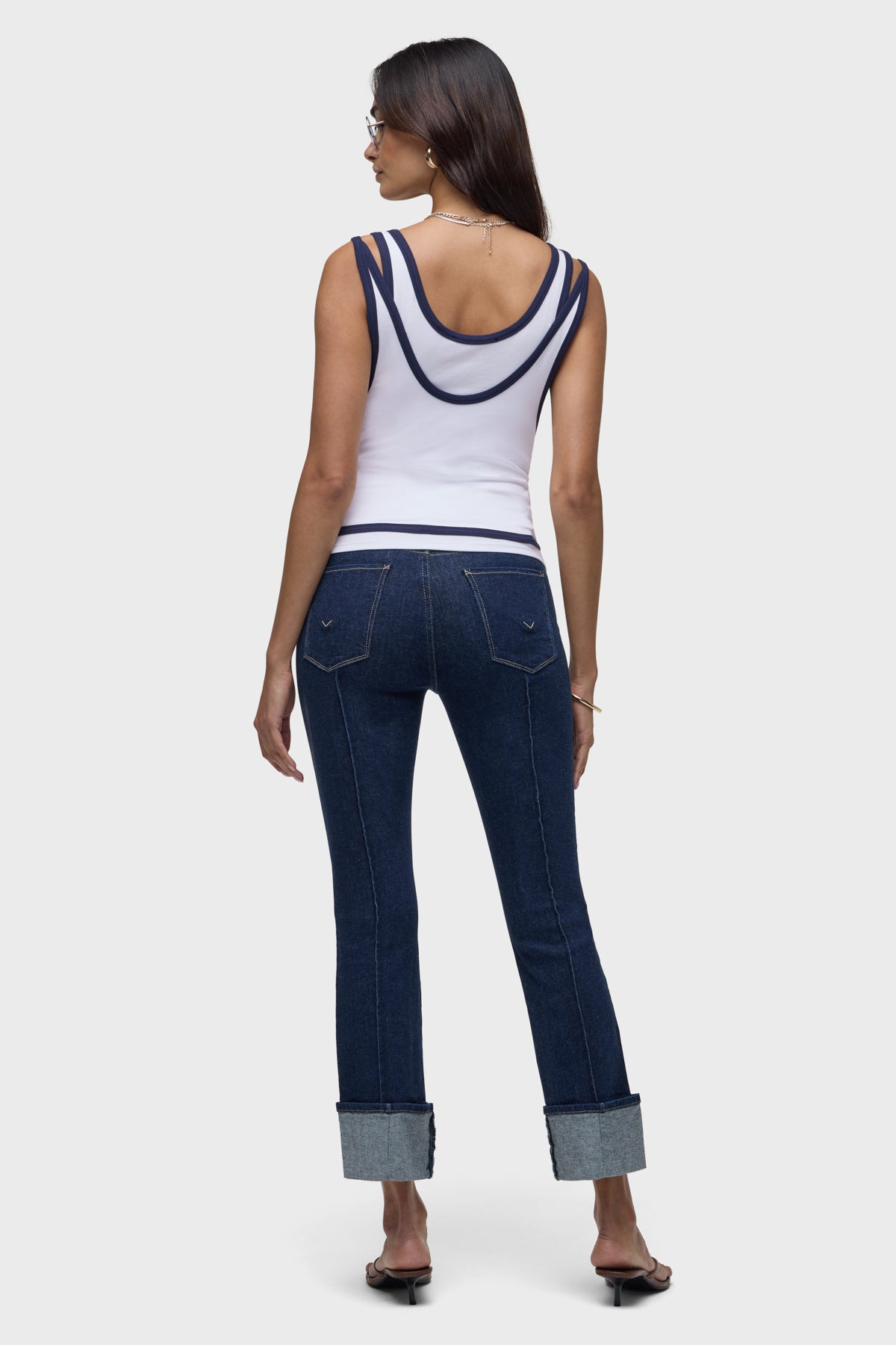 Layered Tank Top | Premium Italian Fabric | Hudson Jeans