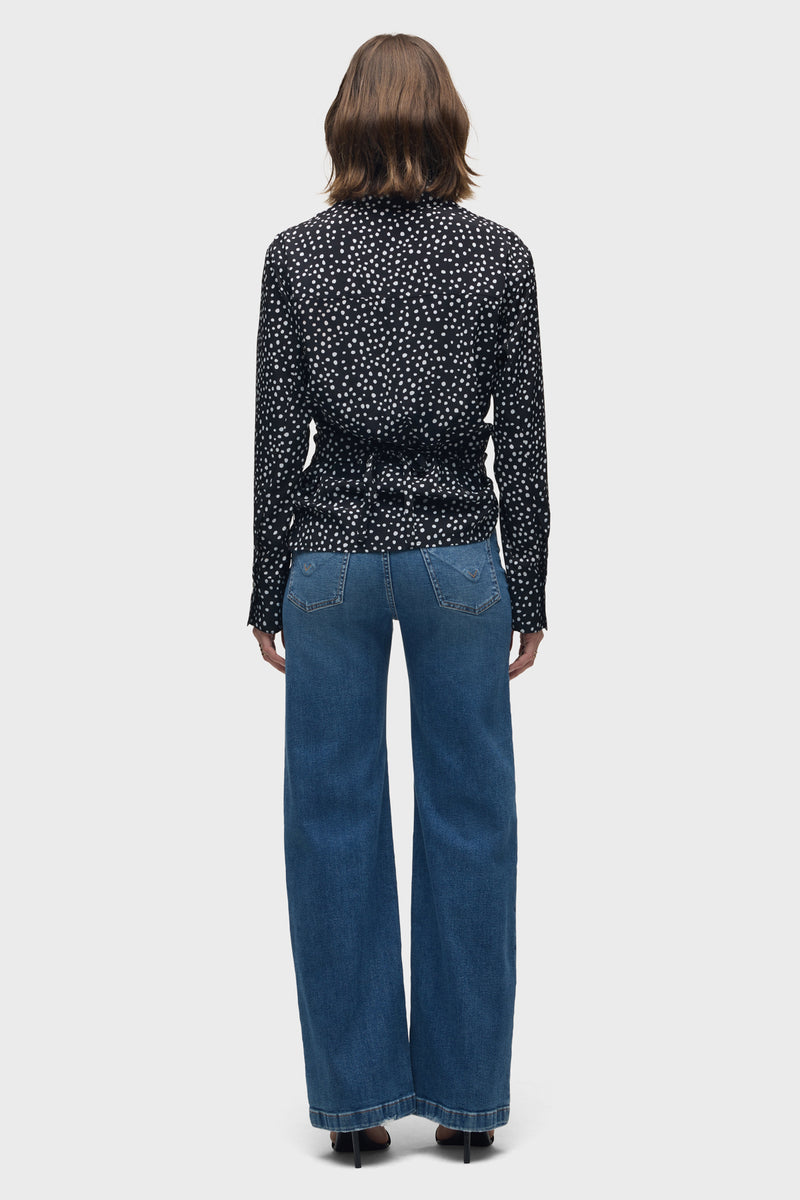 Long Sleeve Wrap Shirt
