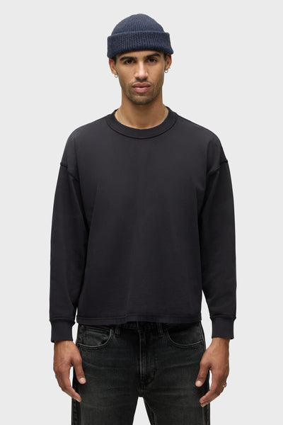 Long Sleeve Heavy Weight Tee | Premium Italian Fabric | Hudson Jeans