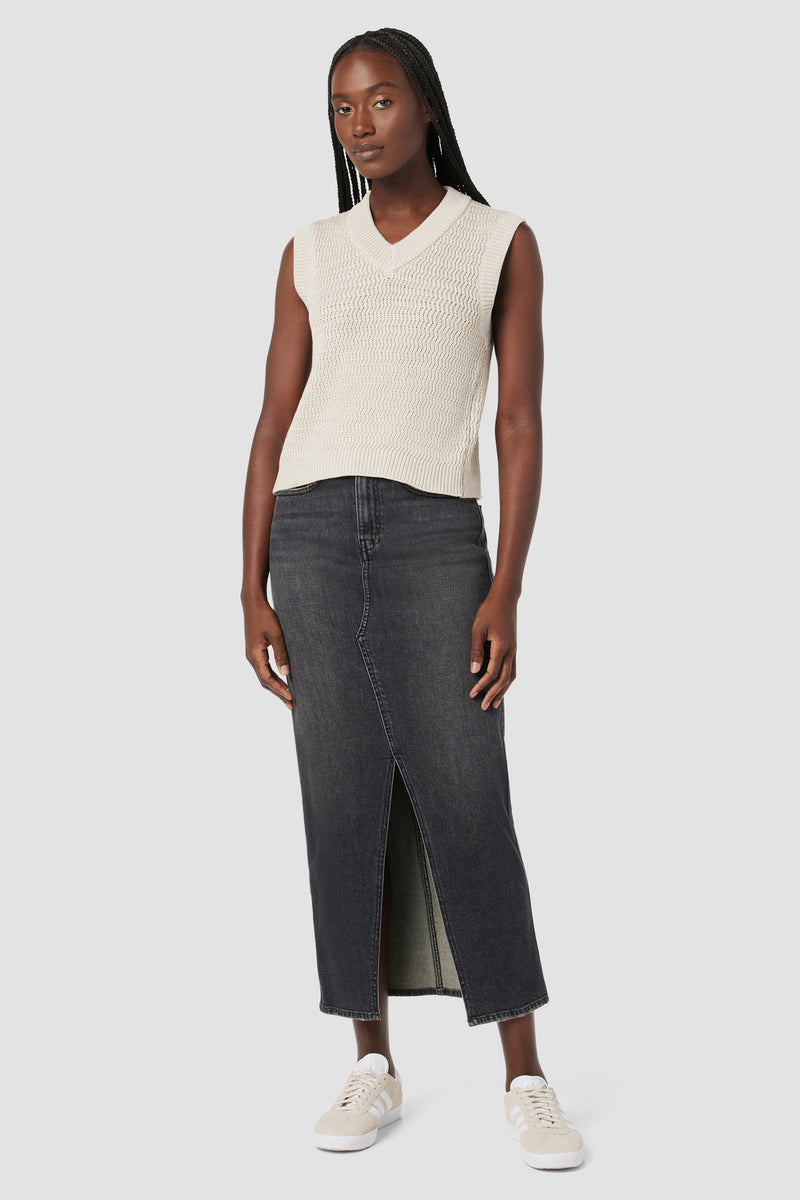 Knot Back Sleeveless Sweater