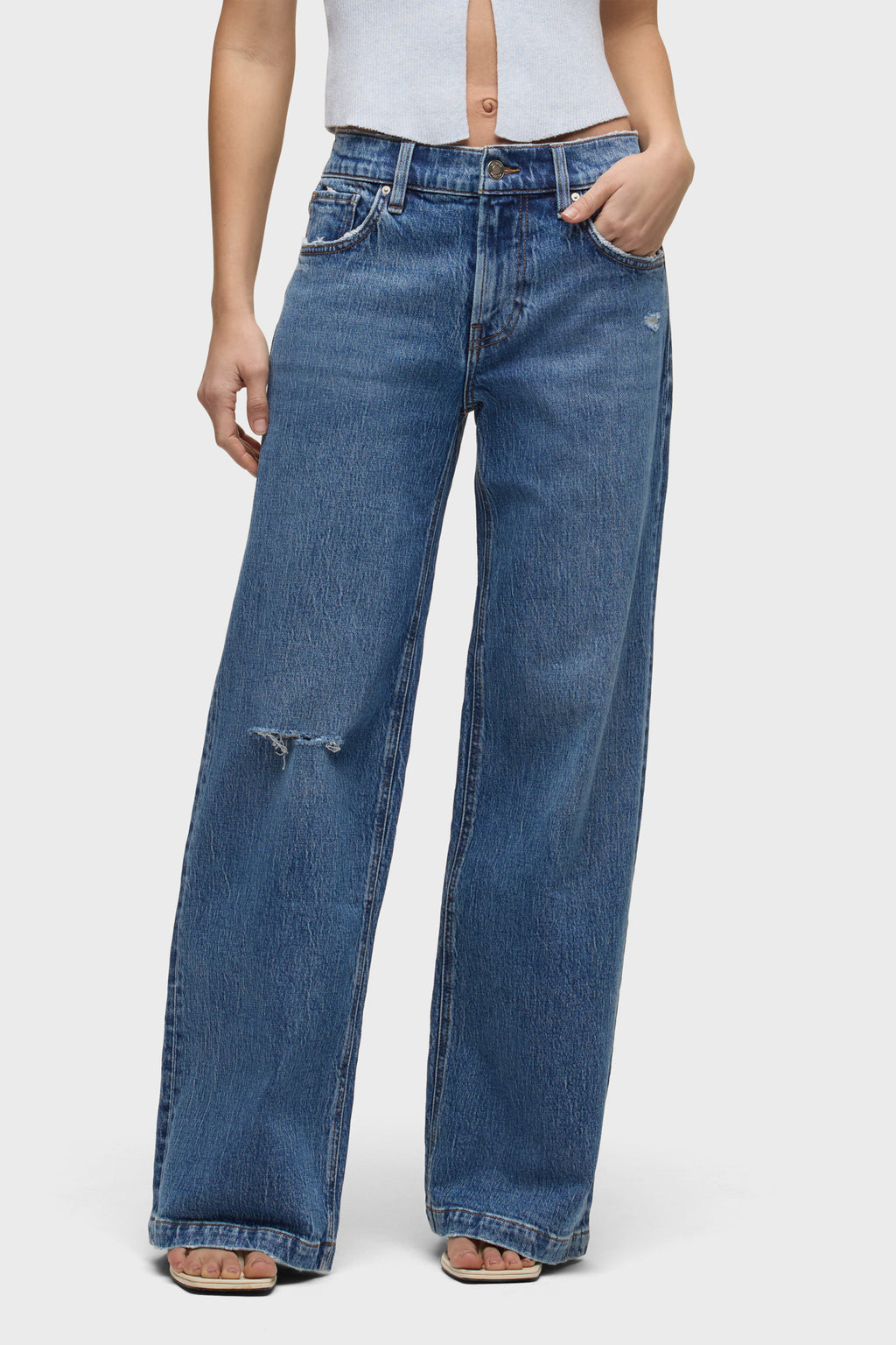 Rylee Low-Rise Loose Pant