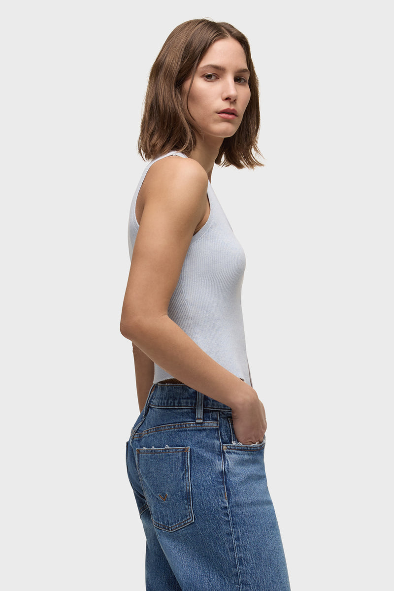 Sleeveless V-Neck Sweater