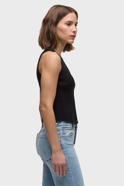 Sleeveless V-Neck Sweater
