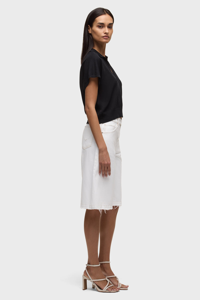 Draped Collared Sweater
