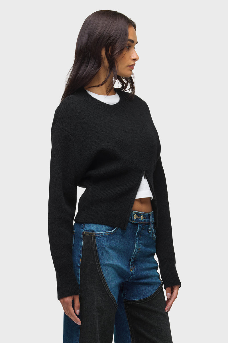 Lizbeth Front Zip Sweater