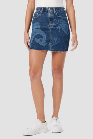 Viper Mini Skirt | Premium Italian Fabric | Hudson Jeans