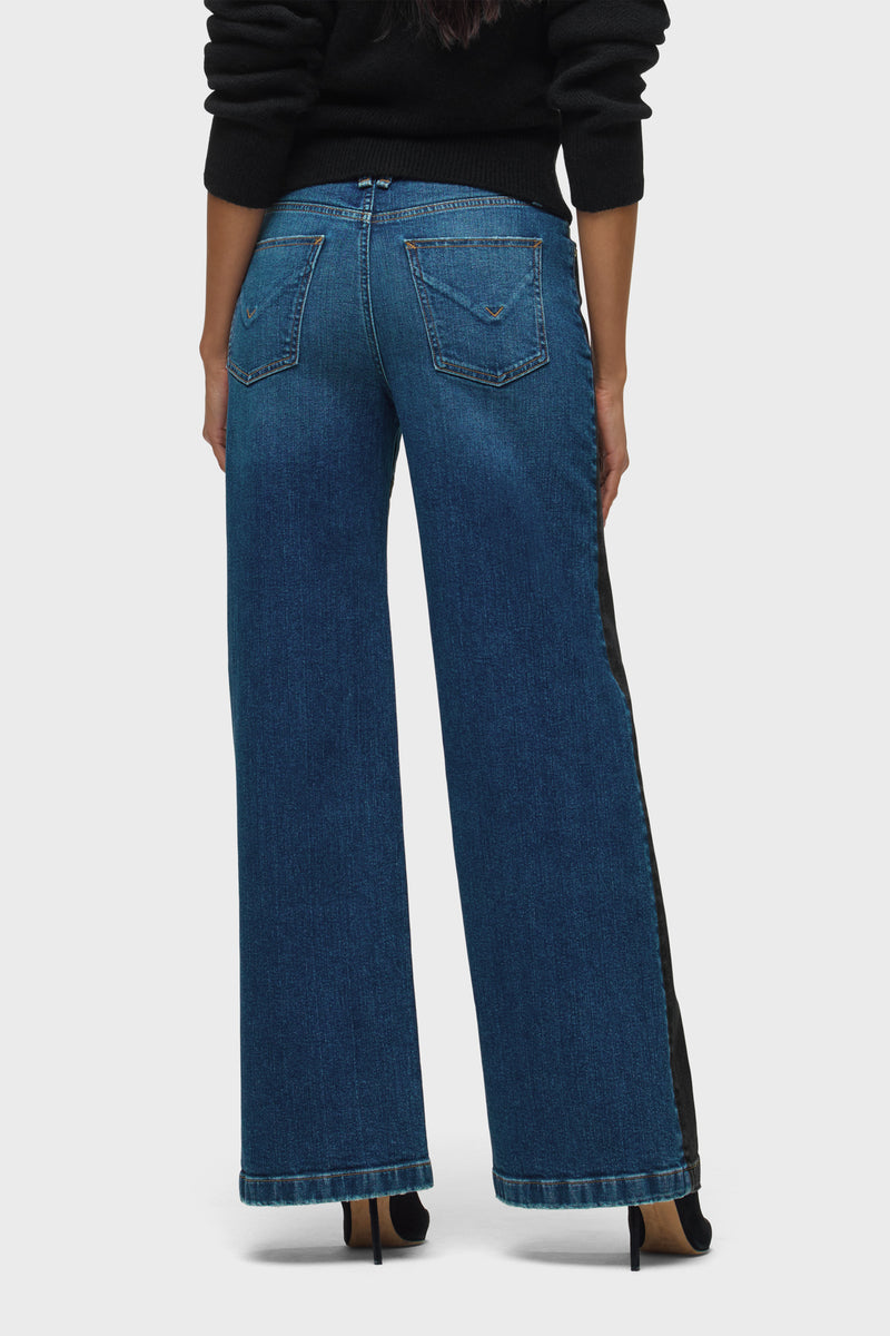 Jodie Loose Wide Leg W/ Contrast Front Panel