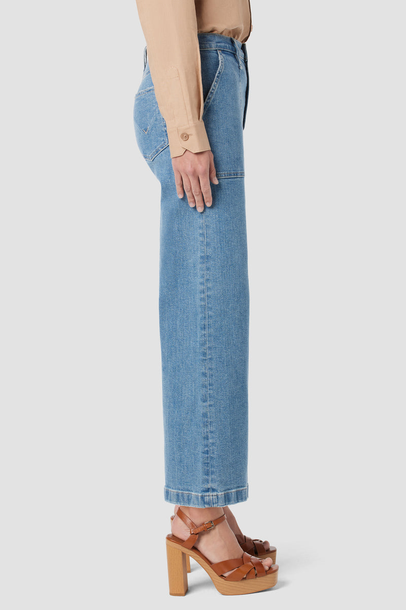 Jodie Loose Fit Wide Leg Crop Jean